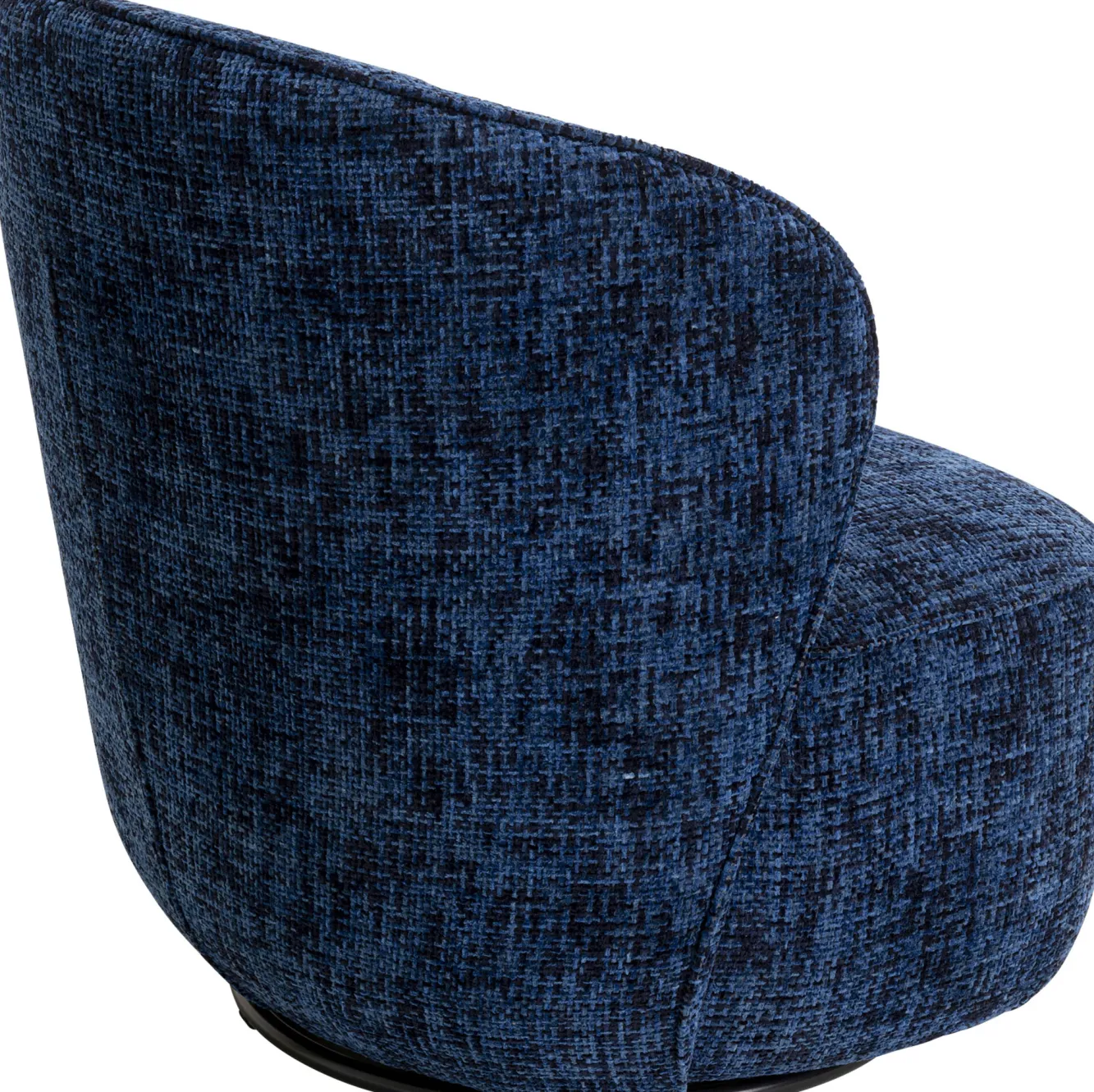 Clearance KARE Design Fotel obrotowy Ellie niebieski - KARE