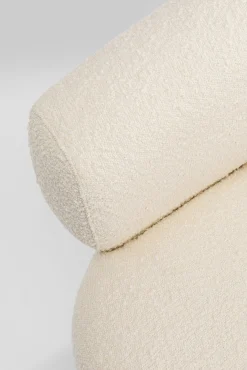 Fashion KARE Design Fotel obrotowy Maye 76x86 cm kremowy - KARE