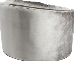 Fashion KARE Design Fotel obrotowy Music Hall 90x71 cm szary - KARE