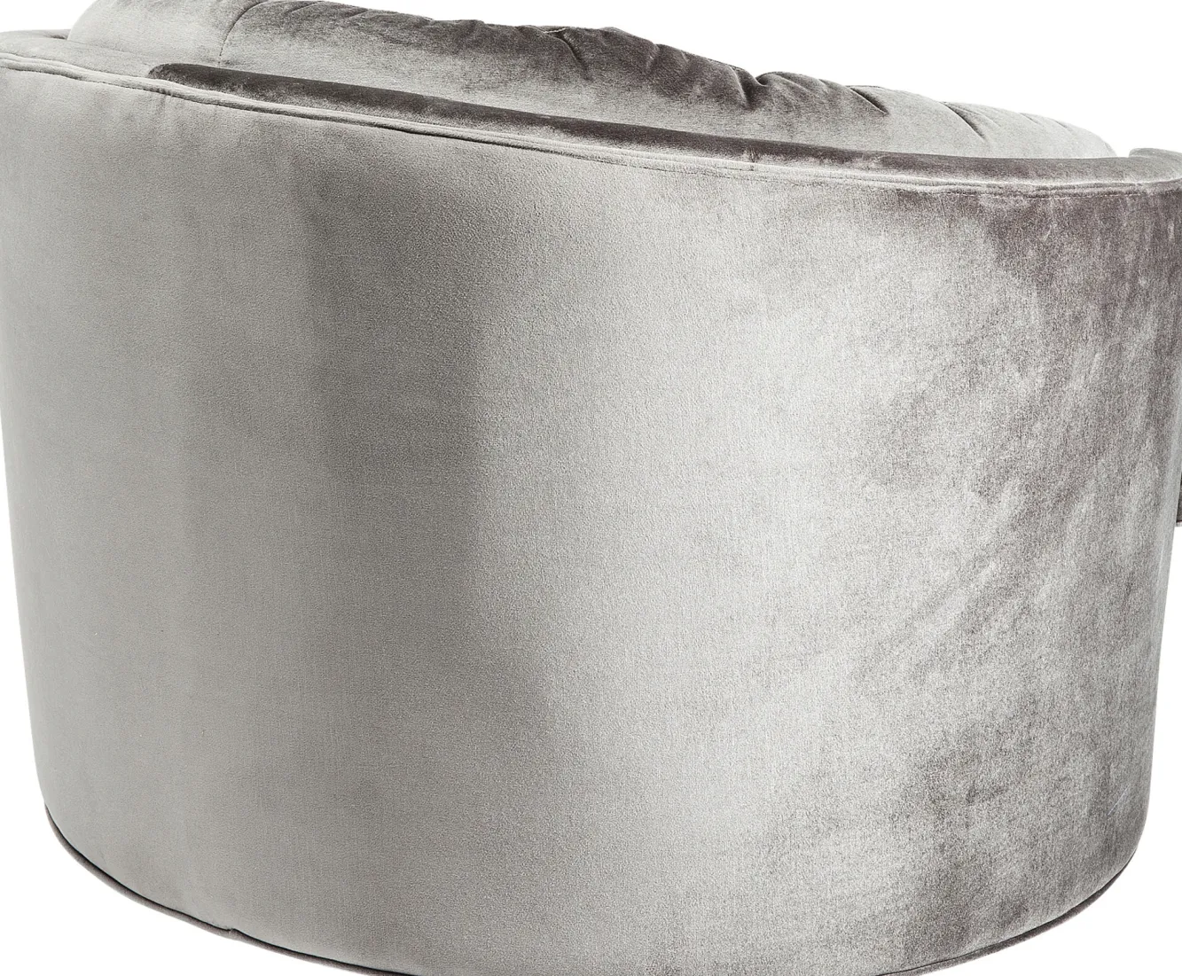 Fashion KARE Design Fotel obrotowy Music Hall 90x71 cm szary - KARE