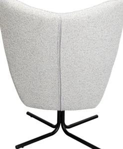 Hot KARE Design Fotel obrotowy Oscar beżowy - KARE