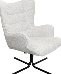 Hot KARE Design Fotel obrotowy Oscar beżowy - KARE