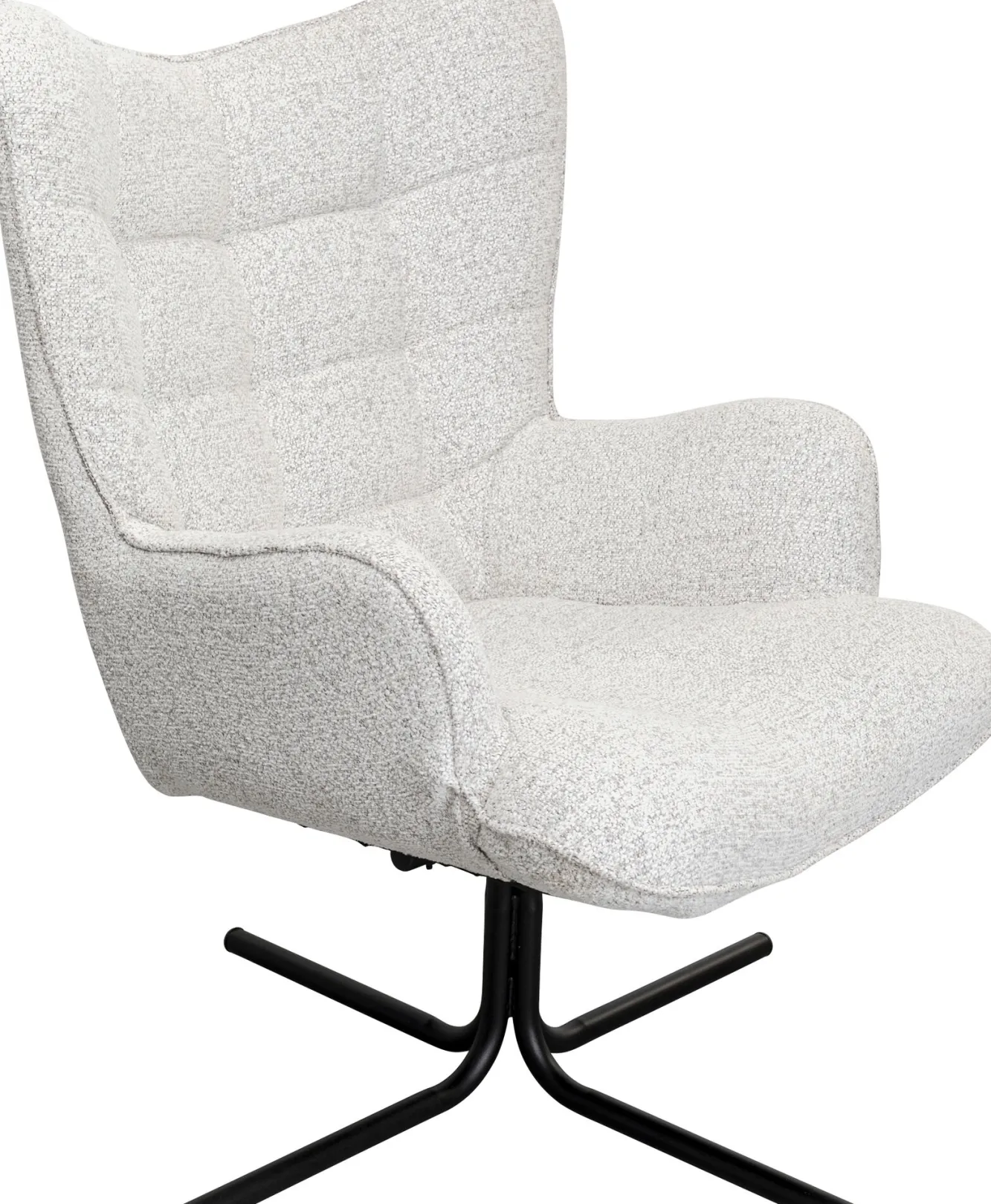 Hot KARE Design Fotel obrotowy Oscar beżowy - KARE