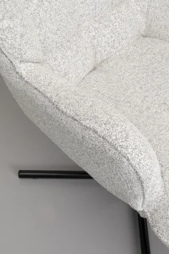 Hot KARE Design Fotel obrotowy Oscar beżowy - KARE