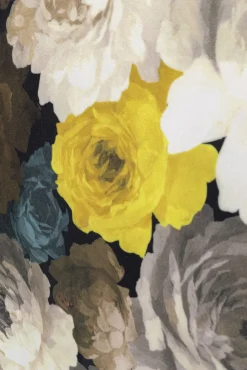 Online KARE Design Fotel obrotowy Peony Yellow 81x70 cm - KARE