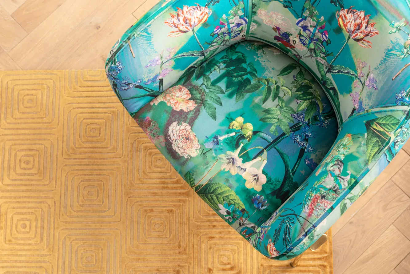 Discount KARE Design Fotel Paradise 76x73 cm kolorowy - KARE