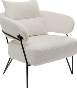 New KARE Design Fotel Peppo 78x71 cm biały - KARE