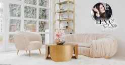 Best KARE Design Fotel Perugia 79x75 cm beżowy - KARE