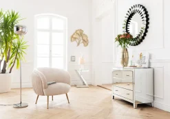 Best KARE Design Fotel Perugia 79x75 cm beżowy - KARE