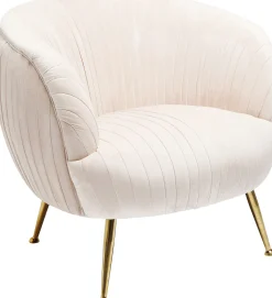 Best KARE Design Fotel Perugia 79x75 cm beżowy - KARE