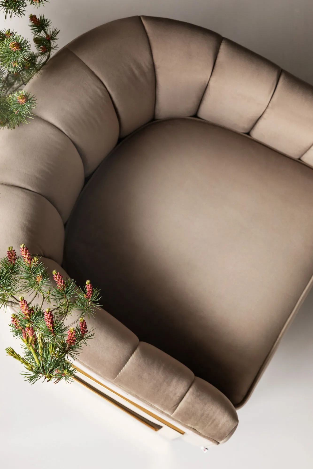 Outlet KARE Design Fotel Pure Elegance 77x71 cm beżowy - KARE