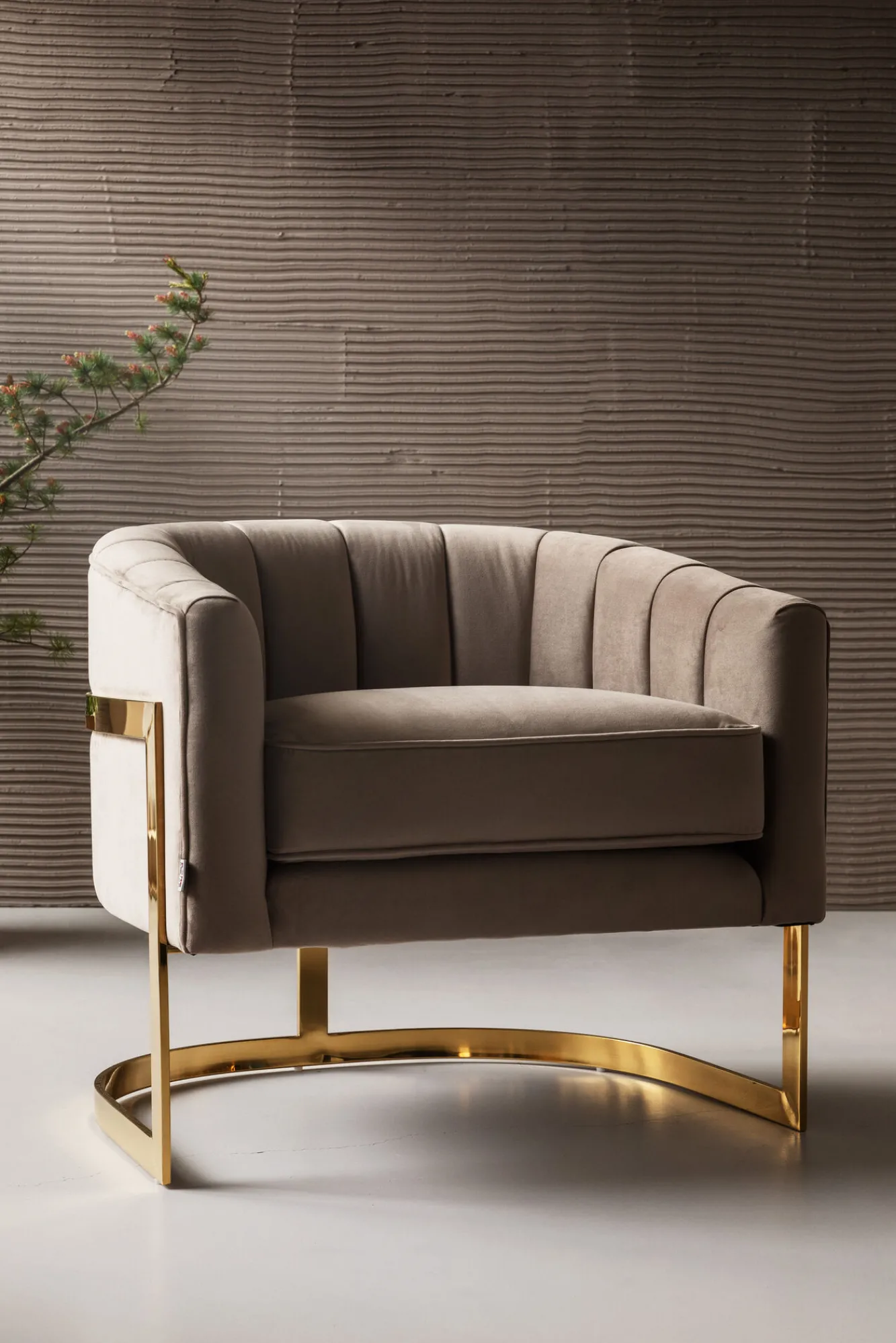 Outlet KARE Design Fotel Pure Elegance 77x71 cm beżowy - KARE