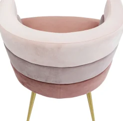 Sale KARE Design Fotel Sandwich 65x74 cm odcienie różu - KARE