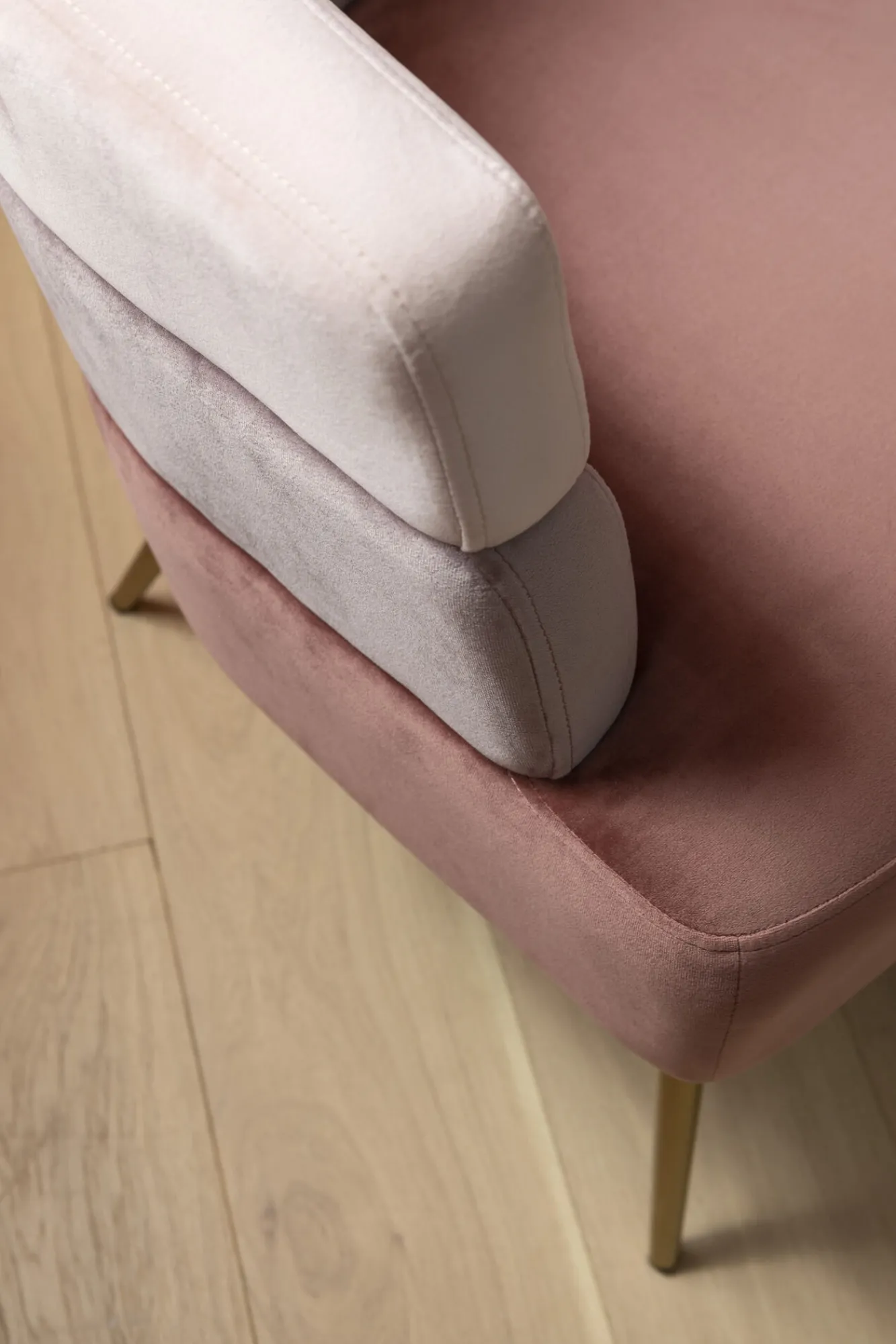 Sale KARE Design Fotel Sandwich 65x74 cm odcienie różu - KARE