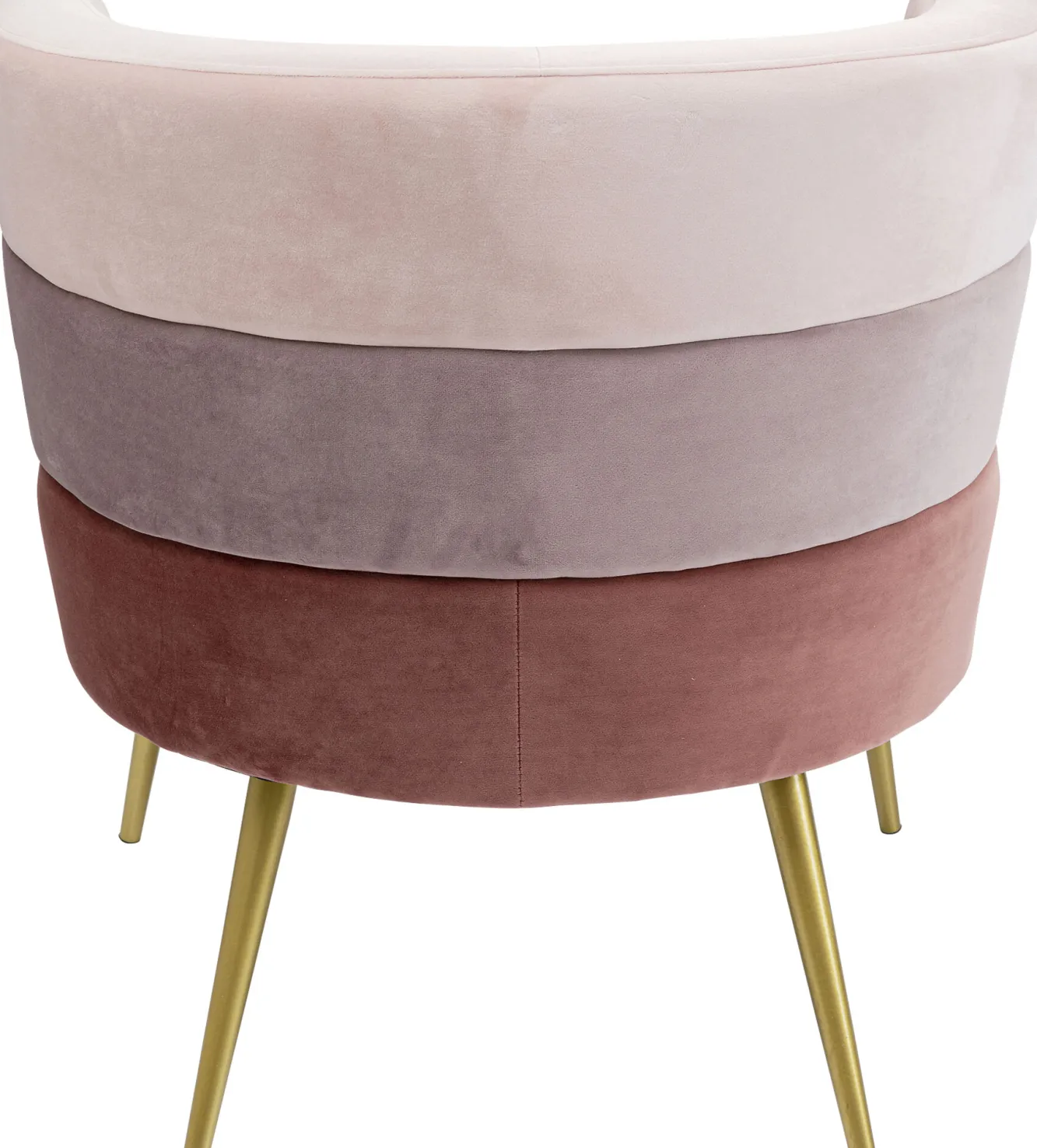 Sale KARE Design Fotel Sandwich 65x74 cm odcienie różu - KARE