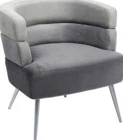 New KARE Design Fotel Sandwich 65x74 cm szary - KARE