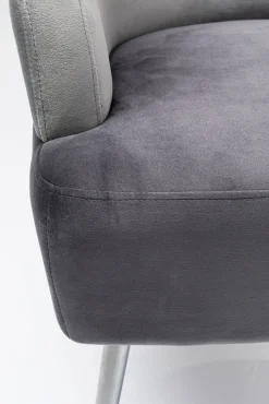 New KARE Design Fotel Sandwich 65x74 cm szary - KARE