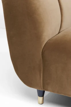 Hot KARE Design Fotel Spectra 108x74 cm jasnobrązowy - KARE