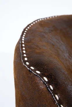 Discount KARE Design Fotel Swing Ritmo 76x83 cm brązowy - KARE