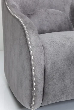 Discount KARE Design Fotel Swing Ritmo 76x83 cm szary - KARE