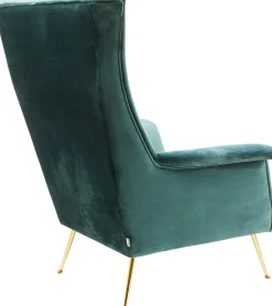 Best KARE Design Fotel Vegas Forever Bluegreen 89x115 cm turkusowy - KARE