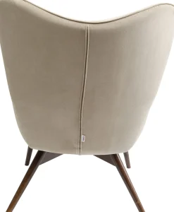 Fashion KARE Design Fotel Vicky Novara 73x94 cm beżowy - KARE