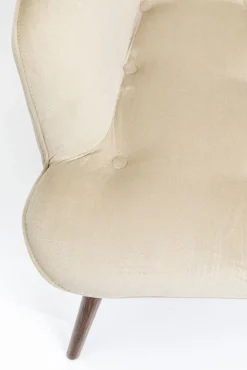 Fashion KARE Design Fotel Vicky Novara 73x94 cm beżowy - KARE