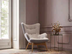 Sale KARE Design Fotel Vicky 73x94 cm szary - KARE