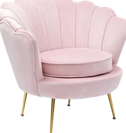 Discount KARE Design Fotel Water Lily 83x77 cm jasnoróżowy - KARE