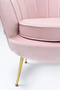 Discount KARE Design Fotel Water Lily 83x77 cm jasnoróżowy - KARE