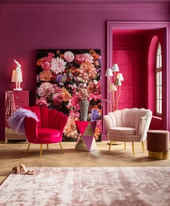 Discount KARE Design Fotel Water Lily 83x77 cm jasnoróżowy - KARE