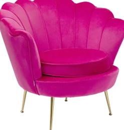 Best KARE Design Fotel Water Lily 97x78 cm różowy - KARE