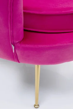 Best KARE Design Fotel Water Lily 97x78 cm różowy - KARE