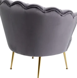 Clearance KARE Design Fotel Water Lily 85x78 cm szary - KARE