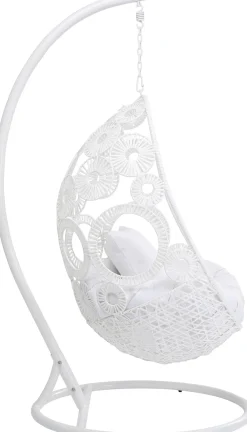 Sale KARE Design Fotel wiszący Ibiza 104x203 cm biały - KARE