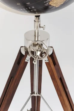 Clearance KARE Design Globus Globe Earth 61x141 cm czarny - KARE