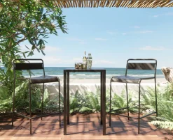 Clearance KARE Design Hoker ogrodowy Twist czarny - KARE