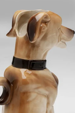 Clearance KARE Design Karafka brązowa 1,2 L motyw zwierzęcy pies - KARE