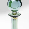 Discount KARE Design Karafka dekoracyjna zielona ręcznie dmuchane szkło Ø21x47 cm - KARE