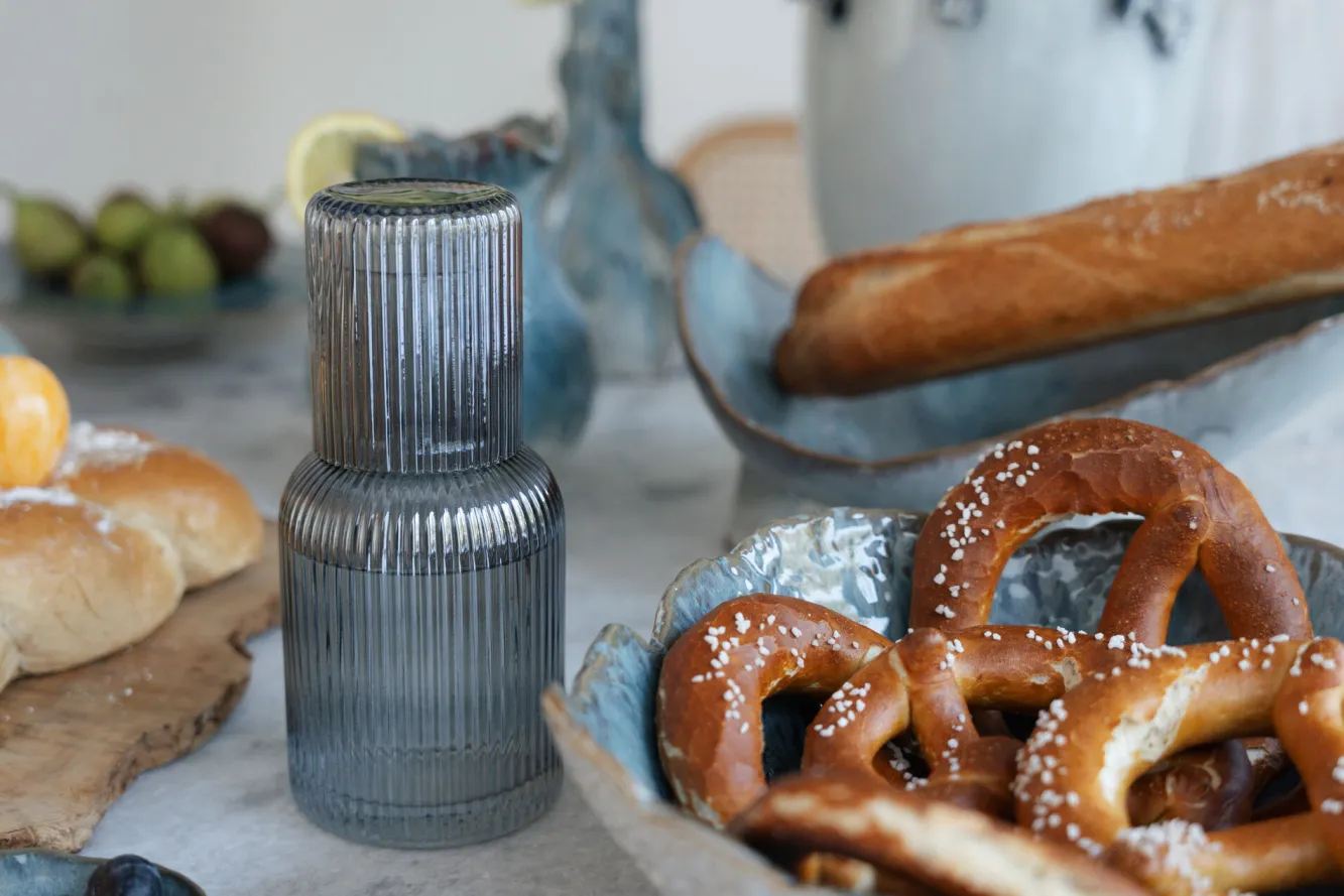 Discount KARE Design Karafka Tango szara 18cm - KARE