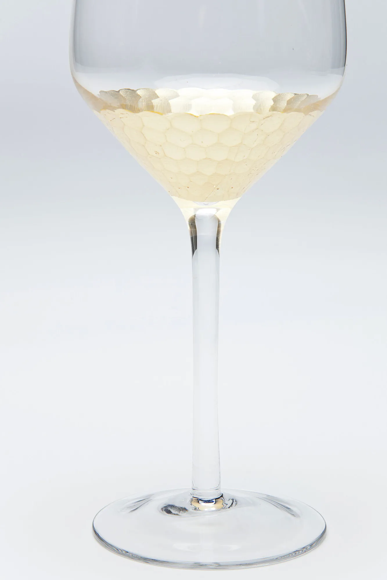 New KARE Design Kieliszek do białego wina Gobi Ø8x25 cm transparentny - KARE