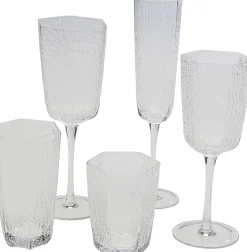New KARE Design Kieliszek do czerwonego wina szklany transparentny 440 ml 24 cm - KARE