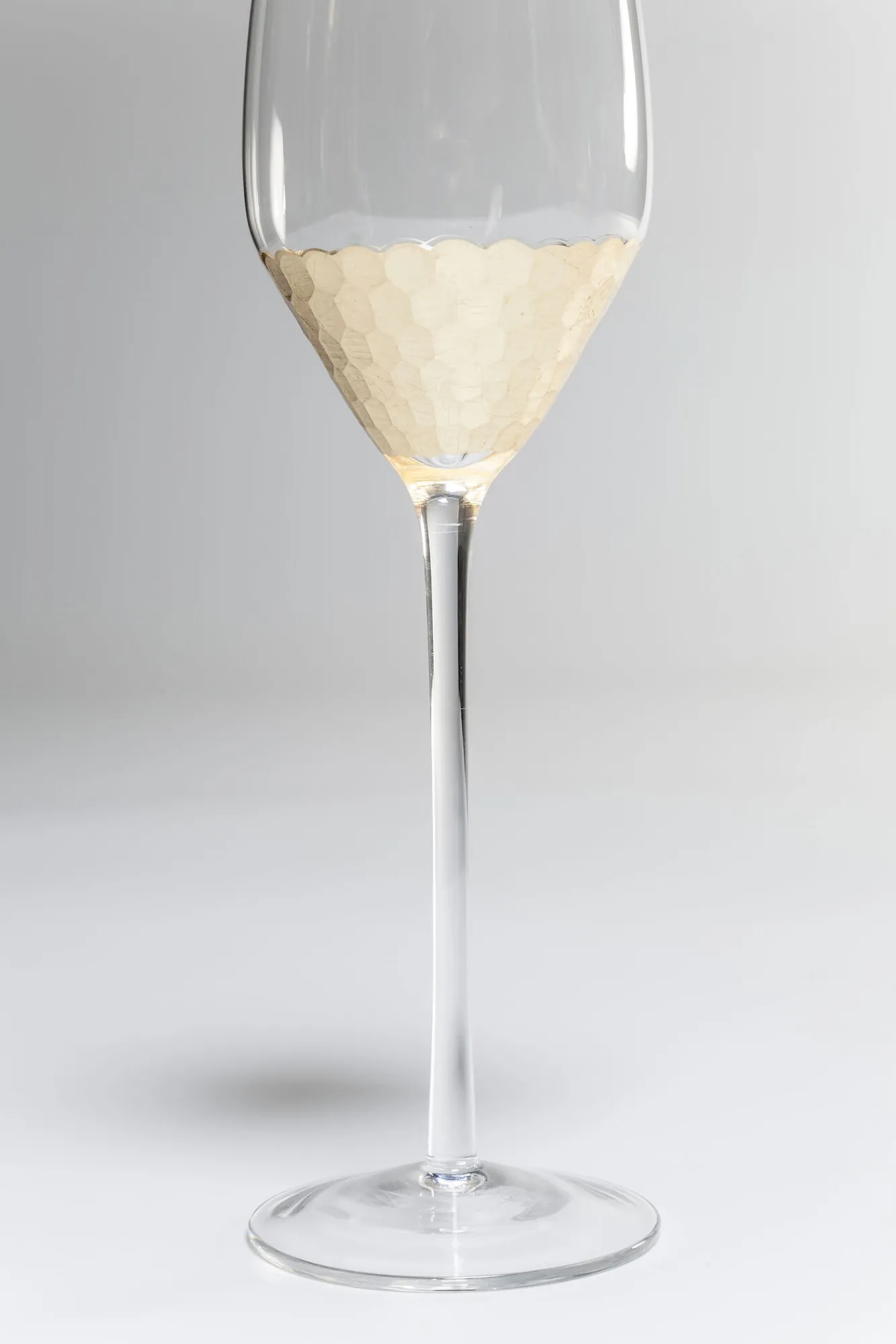 Fashion KARE Design Kieliszek do szampana Gobi Ø8x27 cm transparentny - KARE