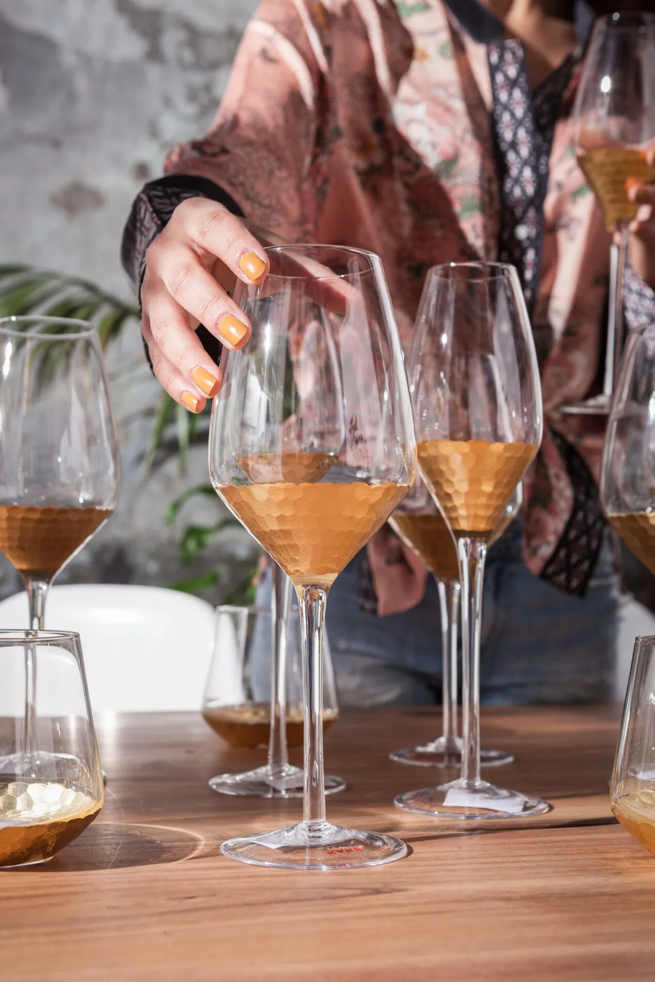 Fashion KARE Design Kieliszek do szampana Gobi Ø8x27 cm transparentny - KARE