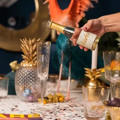 Sale KARE Design Kieliszek do szampana Hommage 5x26 cm transparentny - KARE