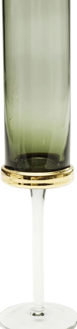 Fashion KARE Design Kieliszek do szampana Innocent ∅5x26 cm przydymiony - KARE