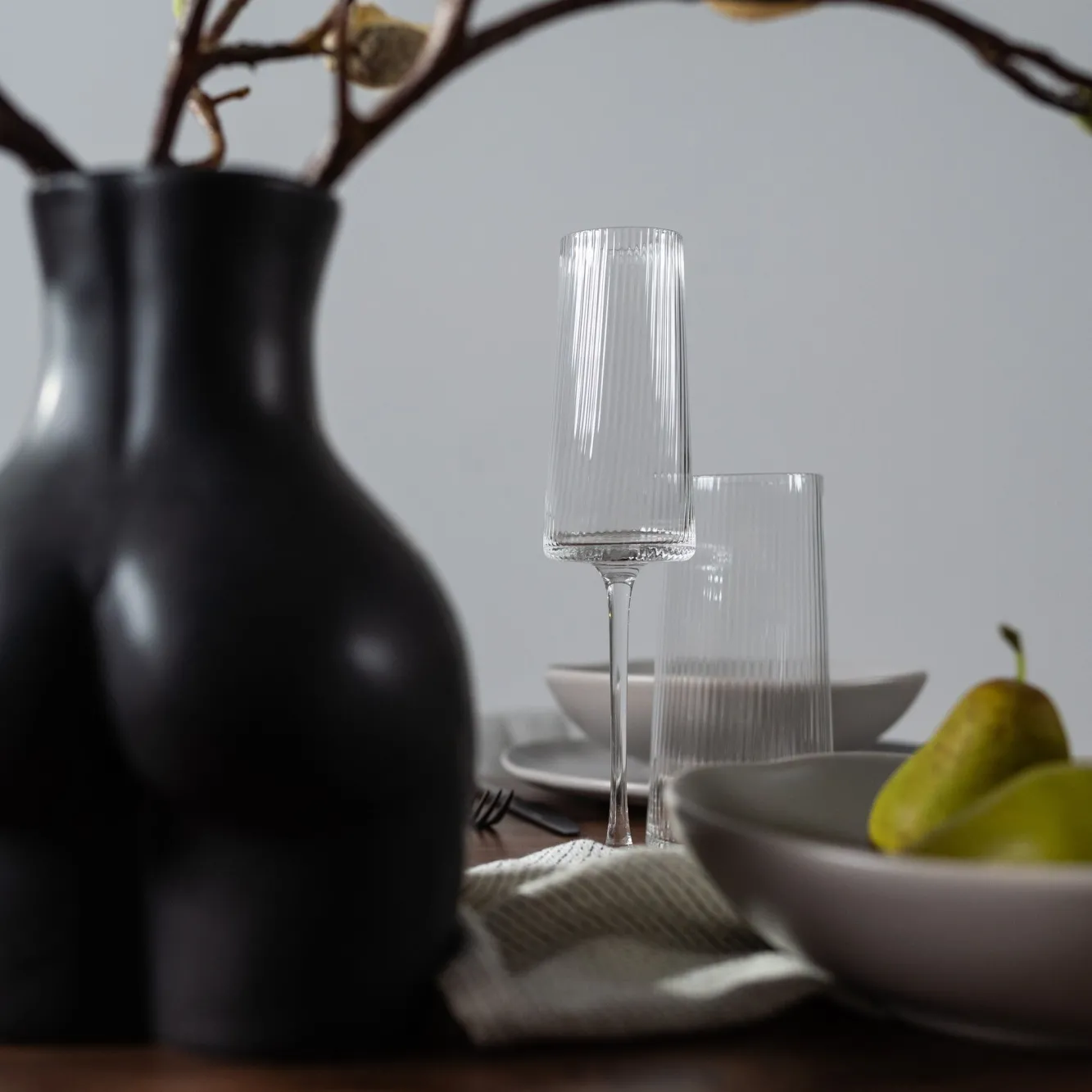 Online KARE Design Kieliszek do szampana Riffle 215 ml - KARE