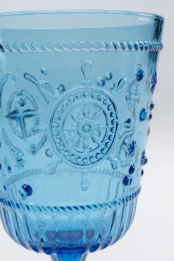 Best KARE Design Kieliszek do wina Greece 290 ml niebieski - KARE