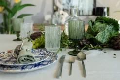 Clearance KARE Design Kieliszek do wina zielone szkło 350 ml - KARE