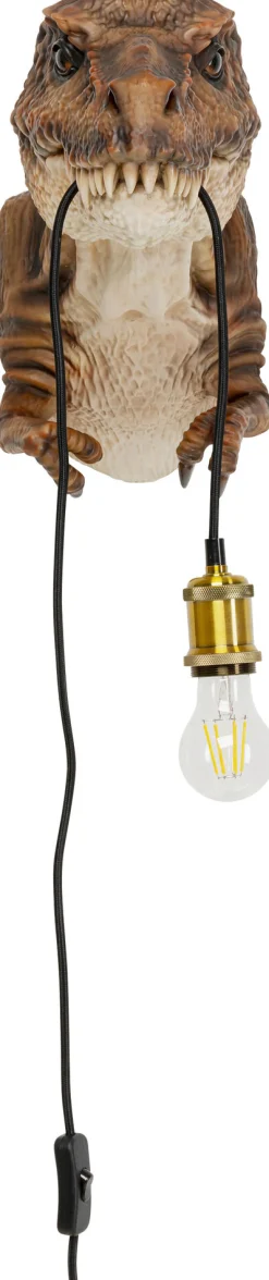 Hot KARE Design Kinkiet - lampa ścienna dinozaur 36x45 cm - KARE